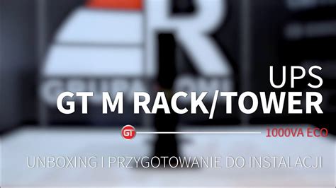 UPS GTM RACK TOWER 1000VA ECO Unboxing Produktu YouTube