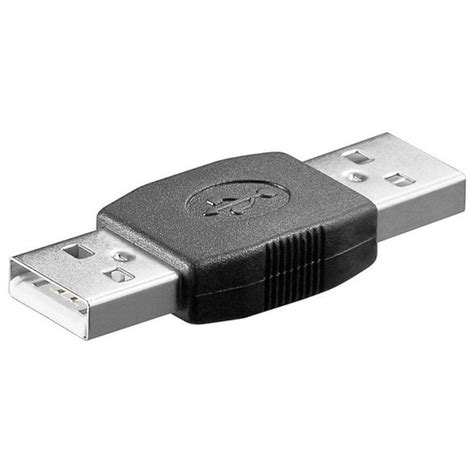 Goobay Adaptador Usb Macho Macho Negro Pccomponentes