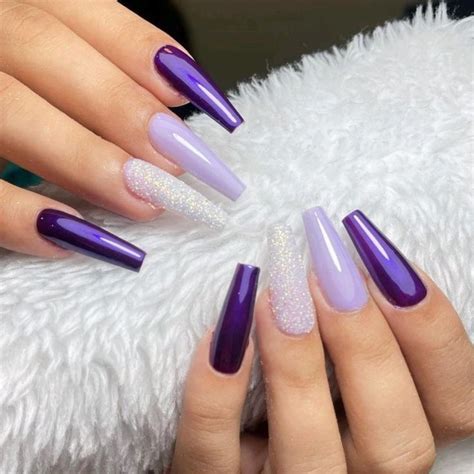 Pin By Basyc On Trendy Nails Violet Nails Gel Nails Purple Nails