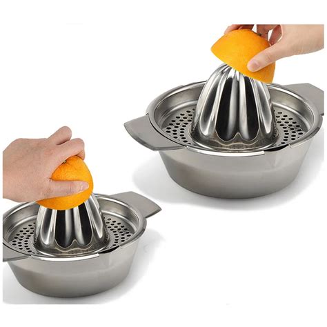 Convenient Stainless Steel Hand Manual Squeezer Citrus Juicer Tools