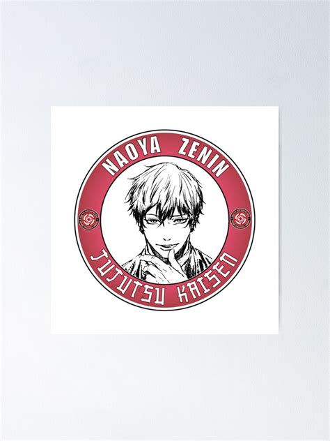 Naoya Zenin Jujutsu Kaisen Poster For Sale By Rbnstore Redbubble