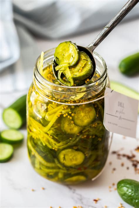 Cucumber Dill Pickles - It's Not Complicated Recipes