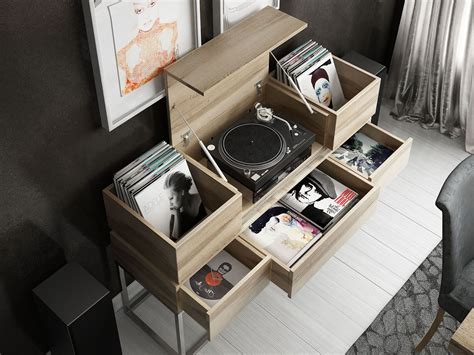 Muebles Para Discos De Vinilo En 2020 Vinilos Para Muebles Muebles