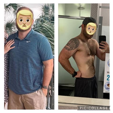 56 Male Before And After 30 Lbs Fat Loss 198 Lbs To 168 Lbs Weight