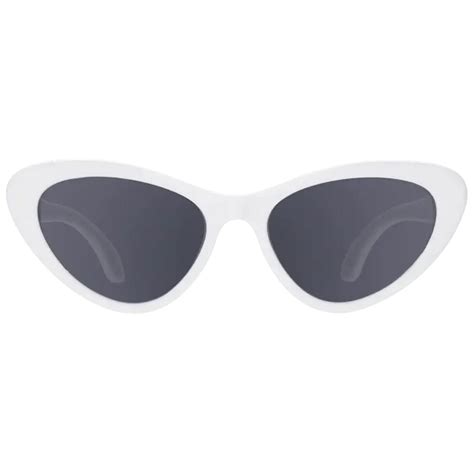 White Cat Eye Sunglasses The Little Lane Shop