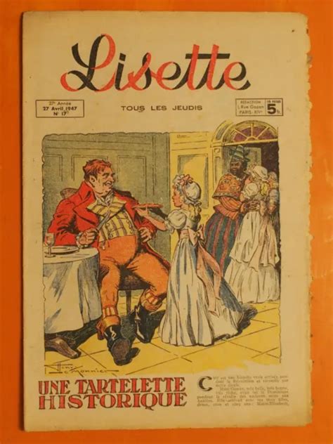 LISETTE N 17 du 27 04 1947 27 ème Année éditions Montsouris EUR 1 00