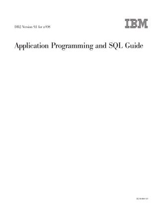 db application programming  sql guide
