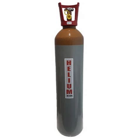 Mild Steel Helium Gas Cylinder For Industrial 1 5 To 7 Cubic Meter At