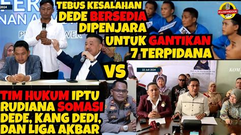 Dede Siap Dipenjara Gantikan 7 Terpidana Iptu Rudiana Somasi Dede