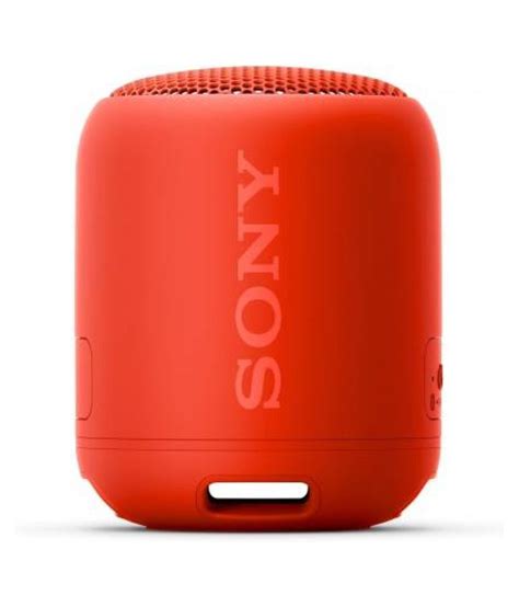 2021 Lowest Price Sony Srs Xb12 10 W Bluetooth Speaker Red Mono