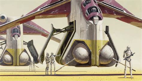 Original Attack Of The Clones Concept Art Doug Chiang Rstarwars