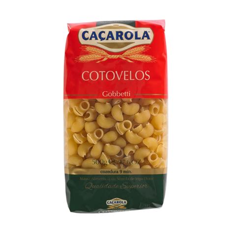 António Pereira e Sousa Massa Cotovelos Caçarola 500 GR