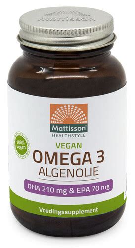 Mattisson Healthstyle Vegan Omega Algenolie