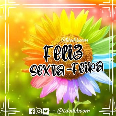 A Sunflower With The Words Feliz Sexa Fela On It