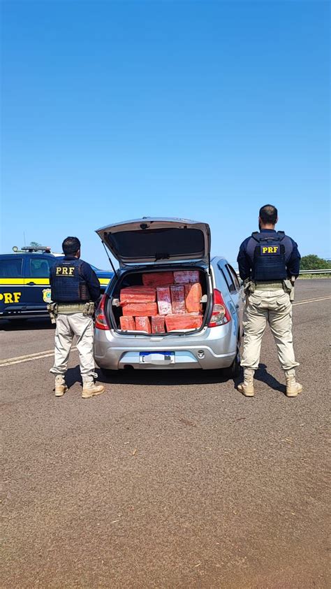 PRF apreende 786 8 kg de maconha em Campo Grande MS Polícia