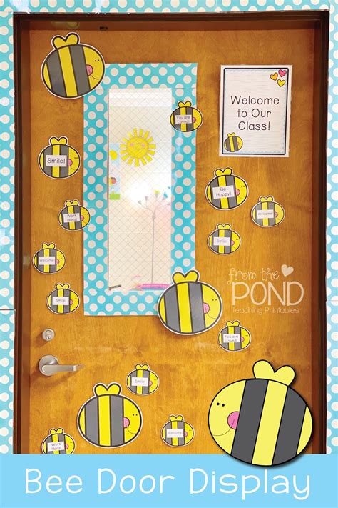 Bee Classroom Door Bee Classroom Bee Classroom Decor Classroom Door