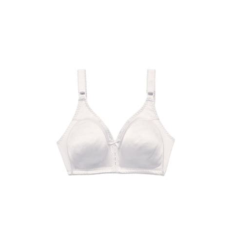 Bali® Double Support® Wire Free Bra 3820 In White By Avon