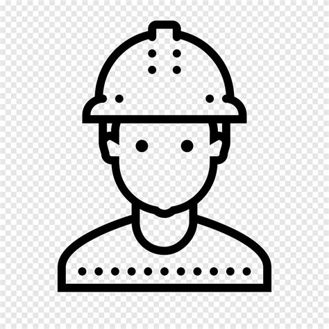 Computer Icons Architectural Engineering Hard Hat White Face Png