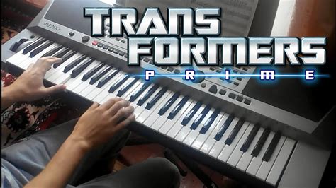 Transformers Prime Opening Theme Piano Youtube