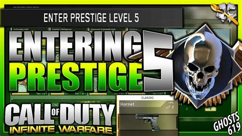 COD Infinite Warfare ENTERING PRESTIGE 5 YouTube