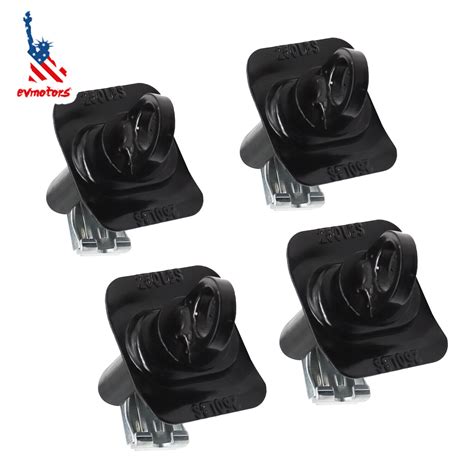 4pcs Tie Down Anchor Truck Bed Side Wall Anchors For Chevy Silverado