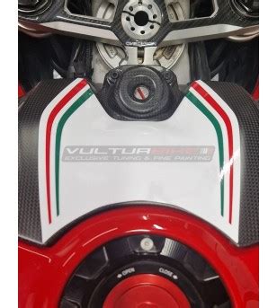 Pegatina Tricolor Para Tanque Ducati Panigale V4 2022 2023