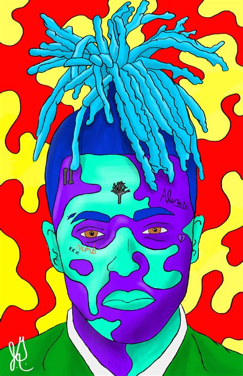 Xxxtentacion 11x17 Tribute Portrait By Jakegarner On Deviantart