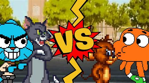 M U G E N Battles Tom Gumball Vs Jerry Darwin Youtube