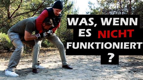 Technik Aus Dem Krav Maga Gelingt Nicht Was M Sst Ihr Dann Tun Um