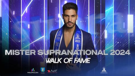 Mister Supranational Experience Walk Of Fame Live Youtube