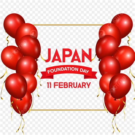 Foundation Day Wishes Background Decorated With Premium Style Balloon