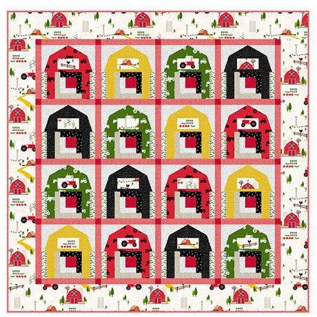 Red Barn Farm Quilt Kit