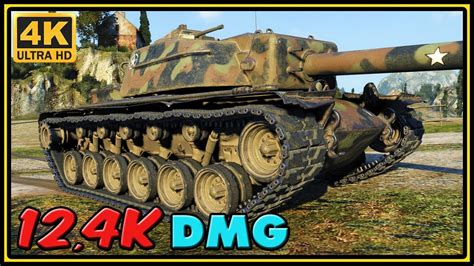 T110E4 12 4K Damage World Of Tanks Gameplay 4K Video YouTube