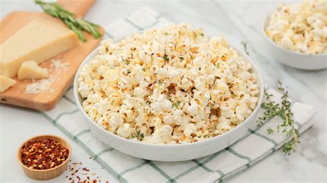 Garlic And Herb Popcorn The Domestic Geek