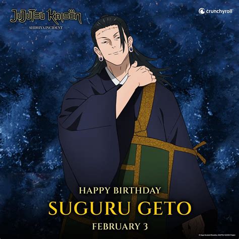 Happy Birthday Suguru Geto Rjujutsukaisen