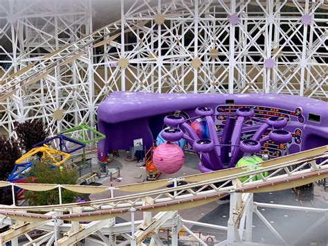 Photos Ride Vehicle Flying Orbs Installed For Inside Out Emotional