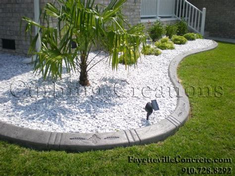 White Landscaping Rock For A Charming Garden