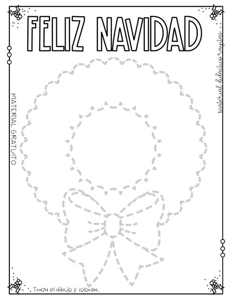 Cuaderno De Trazo Especial Navidad Imagenes Educativas