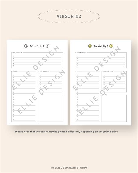 To Do List Template Printable to Do List Digital iPad to Do List to Do ...