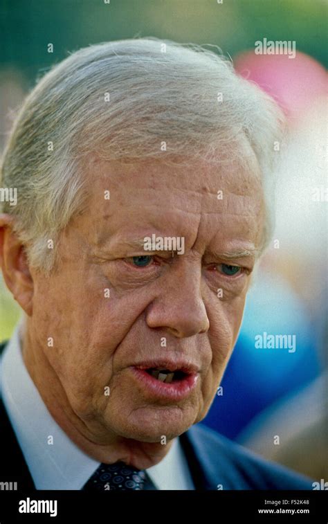 Former President James (Jimmy) Carter Portrait Stock Photo - Alamy