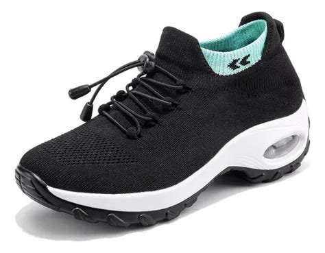 Tenis De Malla Casuales Y Transpirables Para Mujer Meses Sin Inter S