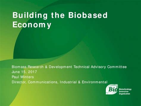 PDF Building The Biobased Economy 9 The U S Biobased Economy USDA