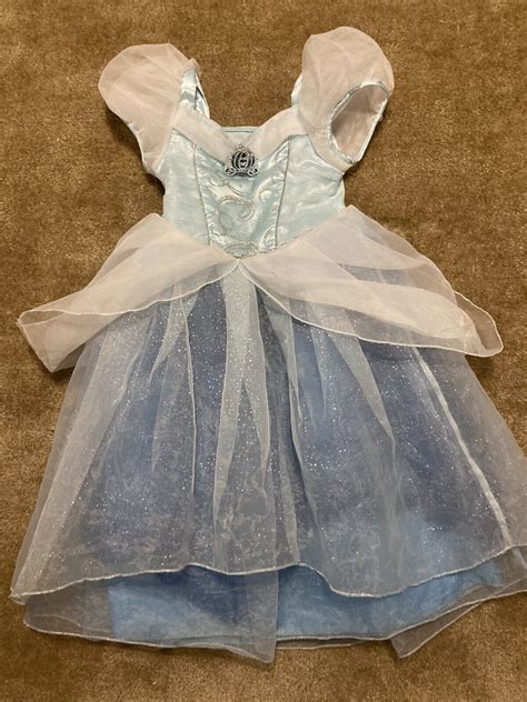 The Disney Store Cinderella Dress / Costume. Sz. 5/6. - Gem