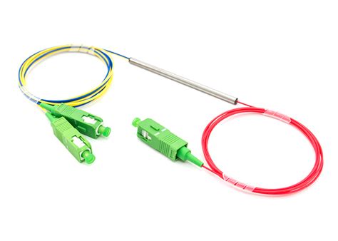 fused fiber optic coupler   sc  lc connectors