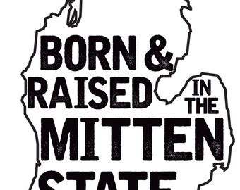 mitten state etsy
