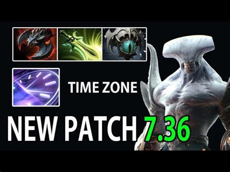 NEW CHRONO 7 36 Faceless Void TIME ZONE Intense Game New Facet Skill