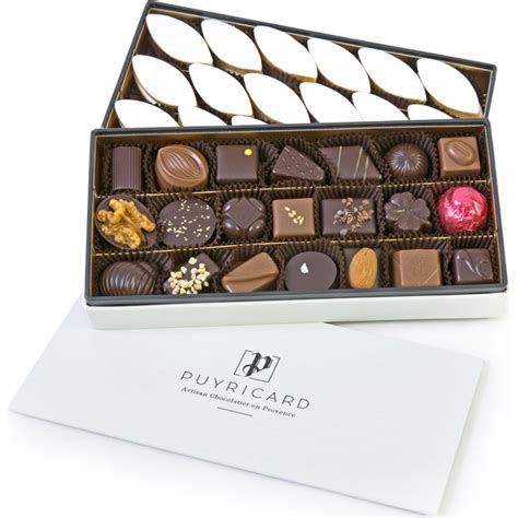 Coffret d Expédition Modulable chocolats chocolaterie de Puyricard