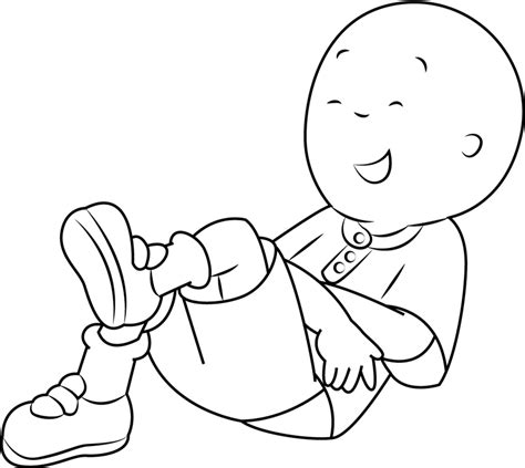 Dibujos De Caillou Para Colorear E Imprimir ColoringOnly