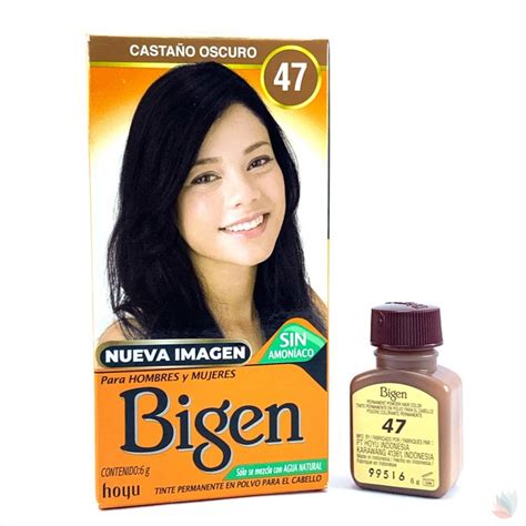 Bigen Tinte Permanente En Polvo Para El Cabello Disarbel