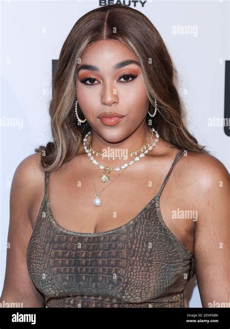 Beverly Hills Los Angeles California Usa August 10 Model Jordyn Woods Arrives At The Uoma